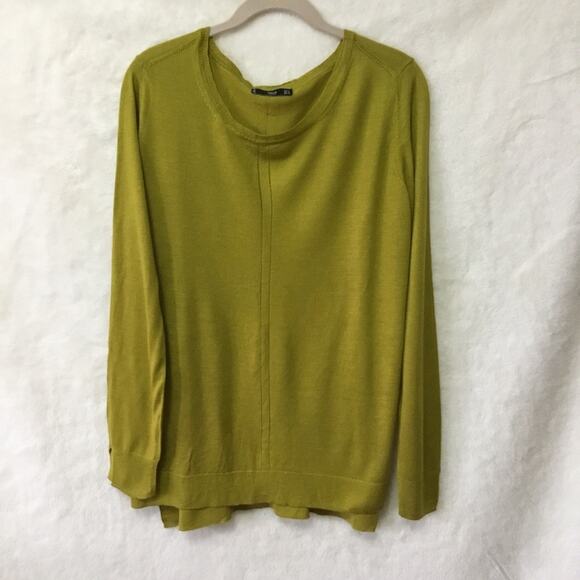 Mango MNG Olive-Green Sweater - Picture 2 of 16